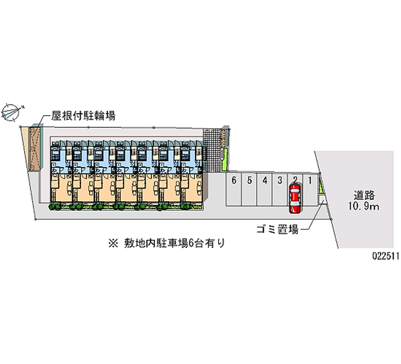 22511 bãi đậu xe hàng tháng