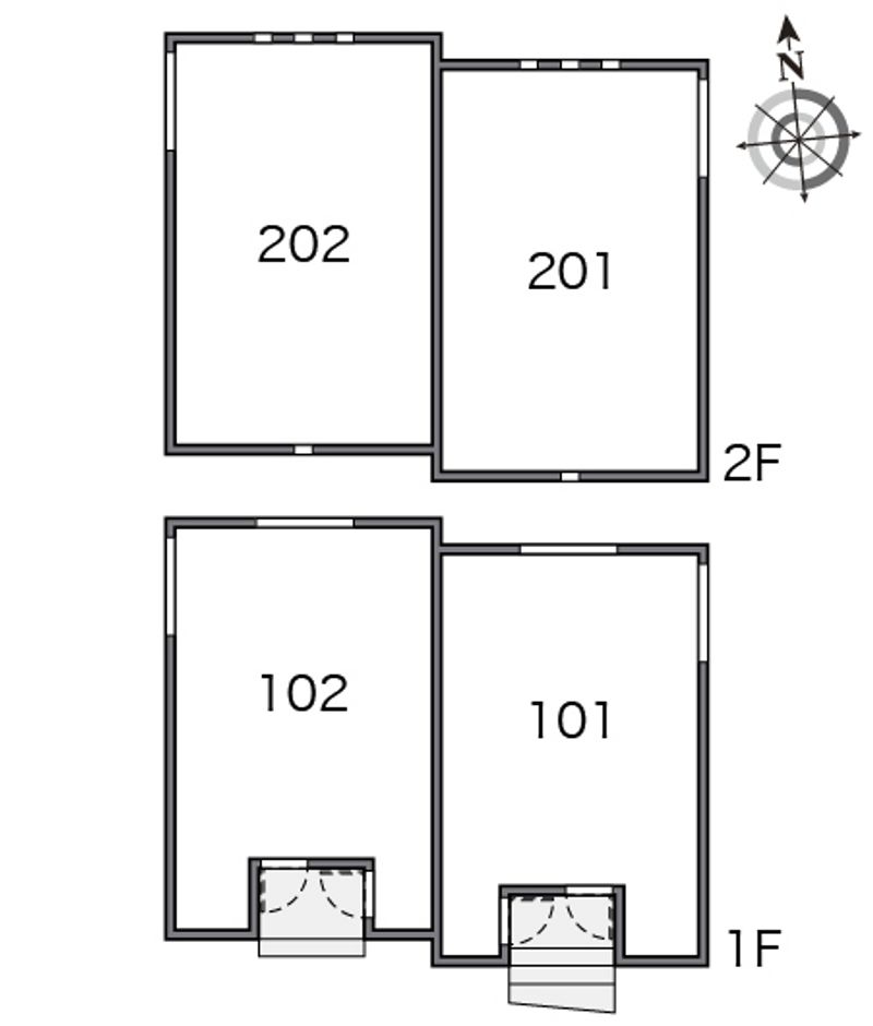クレイノティンカーベル 間取り配置図