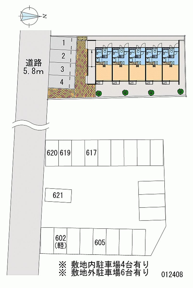 レオパレスヴェルドミール長橋 月極駐車場