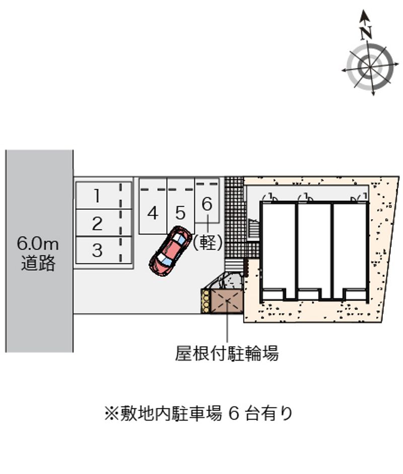 クレイノすみれ 配置図