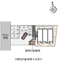 クレイノすみれ 配置図