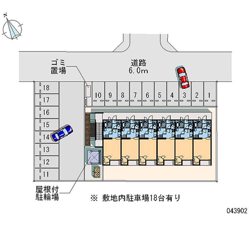 レオネクストアイランドⅡ 月極駐車場