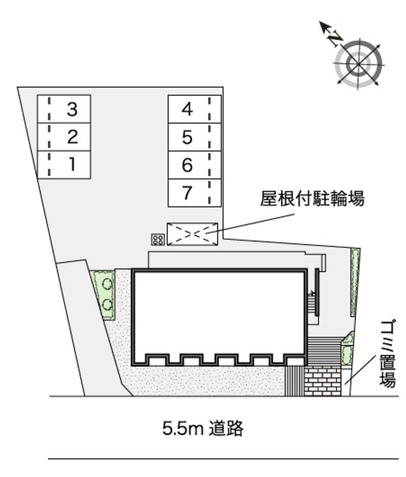 レオネクスト東町 配置図