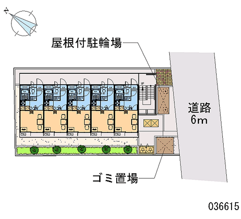 レオパレスｅｃｌａｔ 区画図