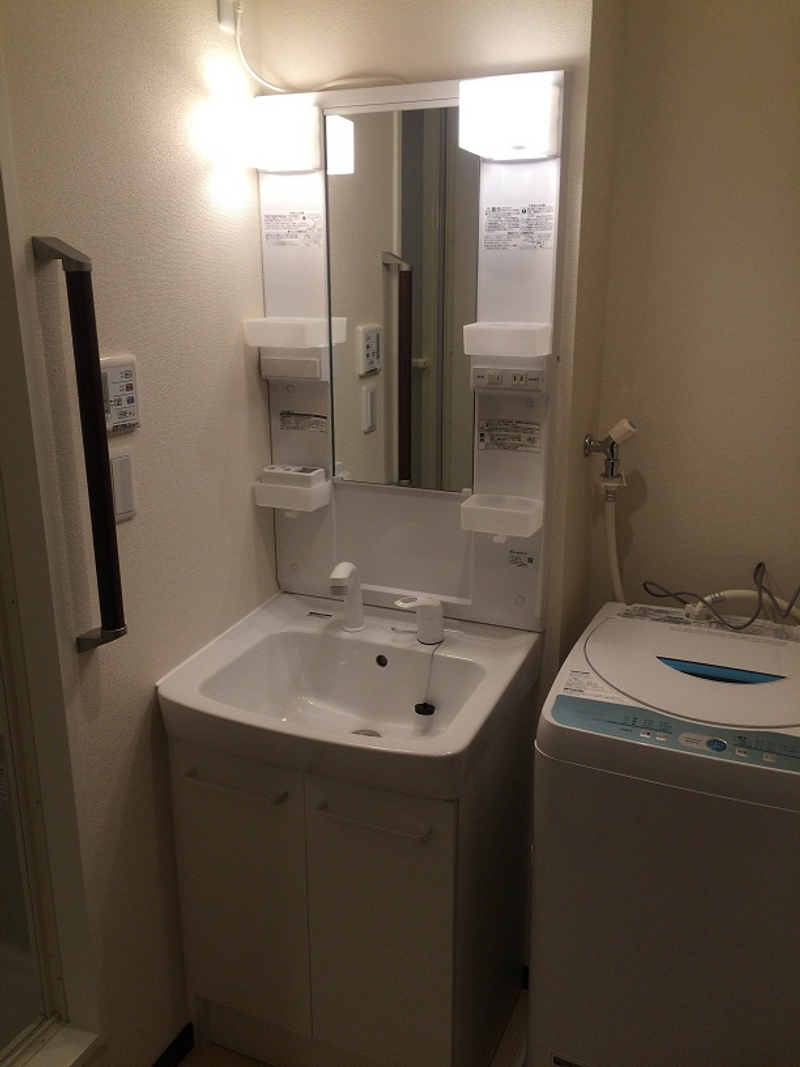 クレイノ長門 洗面台