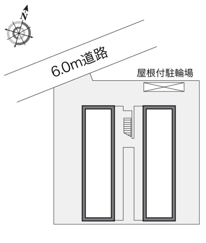 レオパレス瑞江 配置図