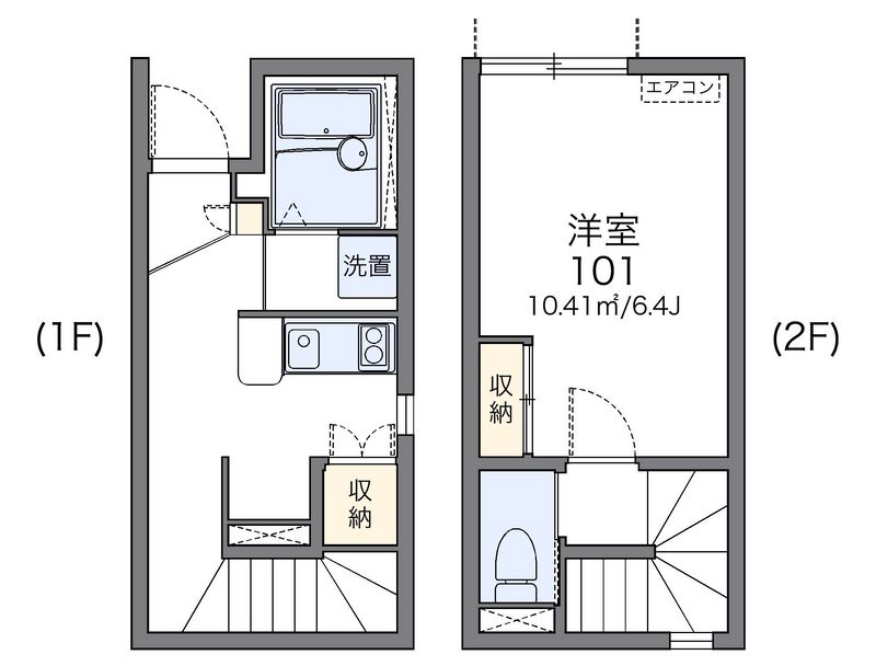 レオネクストプレジャーライフ 間取図