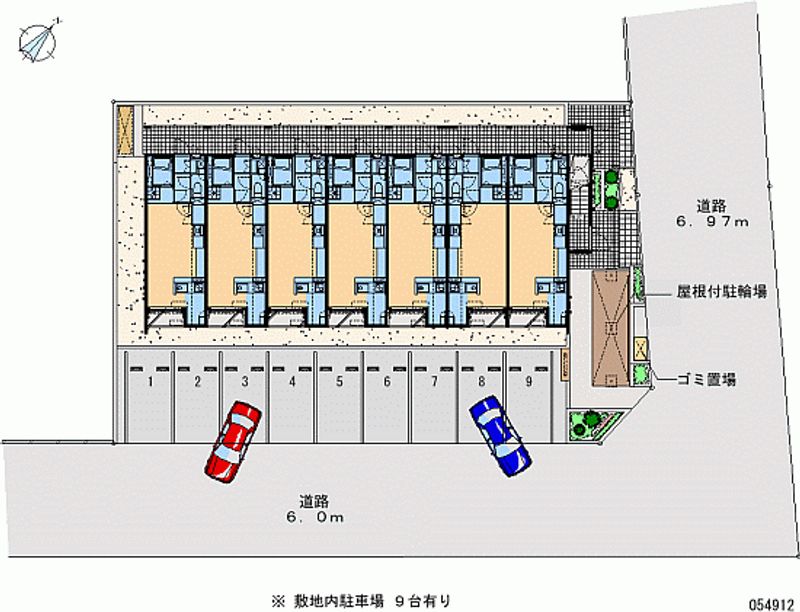 54912月租停车场