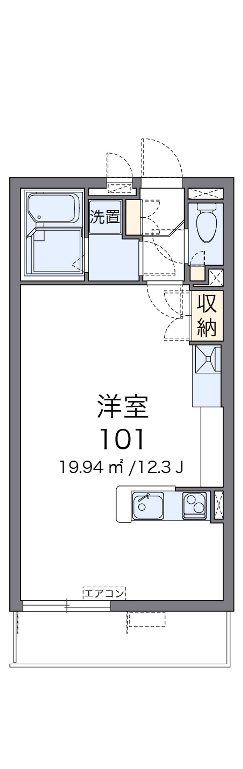 ミランダコスタ　Ⅴ 間取図
