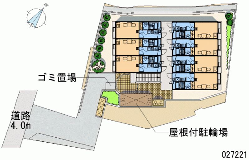 レオパレステラス桜尾公園 区画図