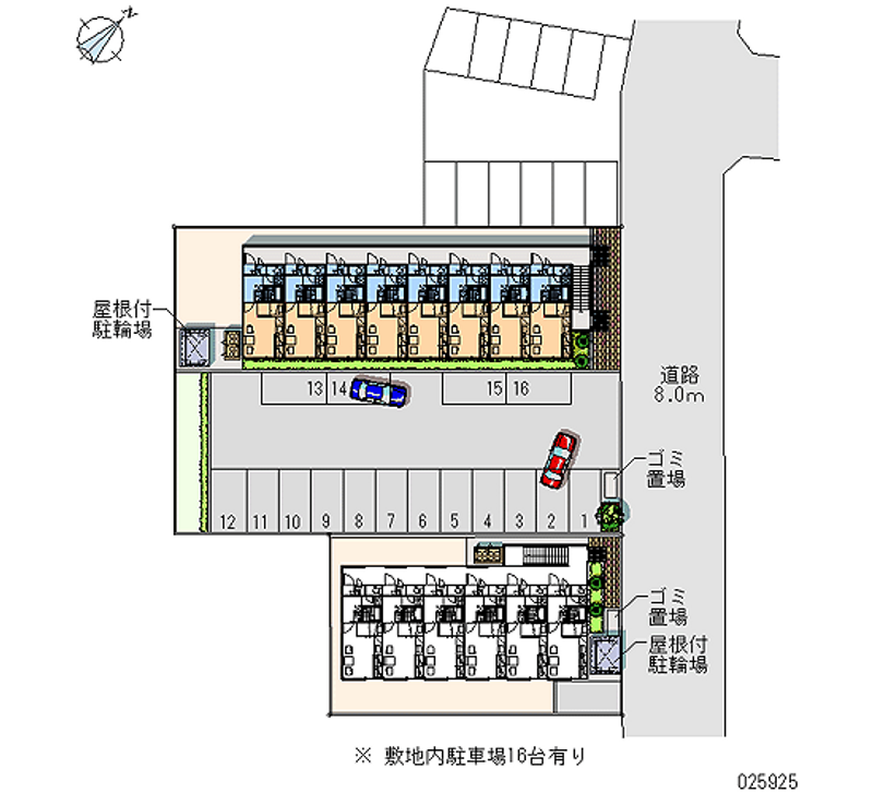 25925月租停车场