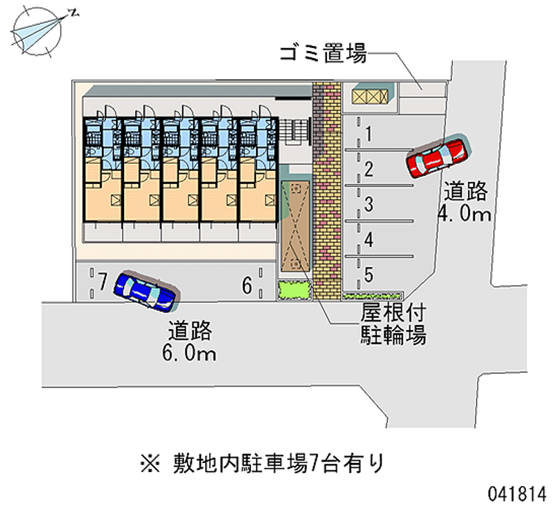 41814 Monthly parking lot