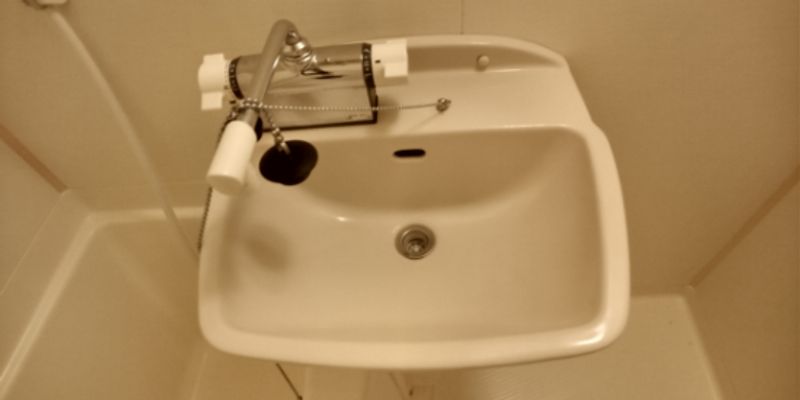 レオパレスヴェルデ 洗面台