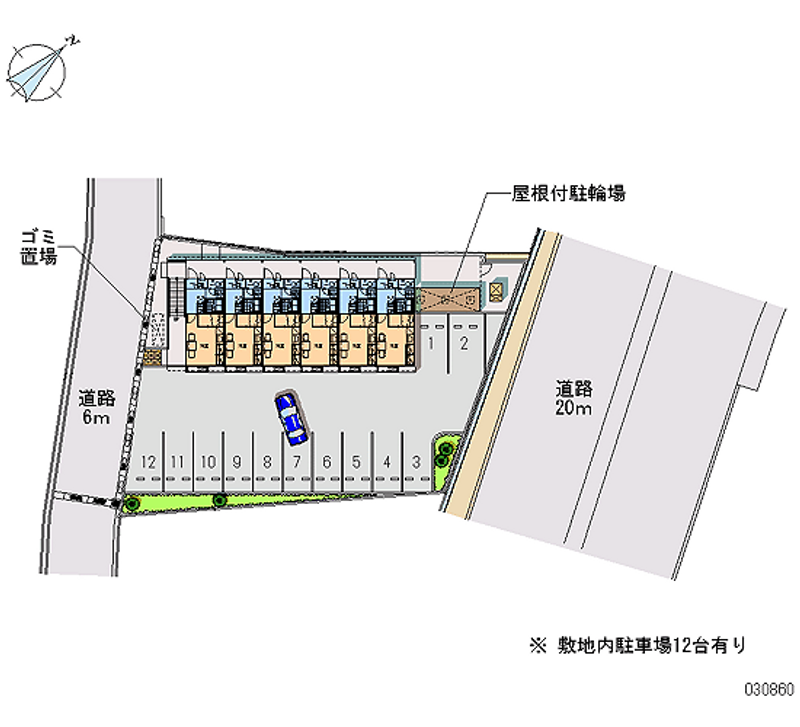 30860月租停车场