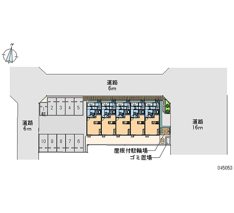 45053 Monthly parking lot