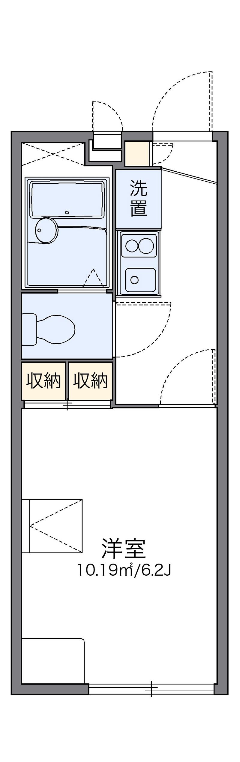 レオパレスグランシャリオＴ 間取図