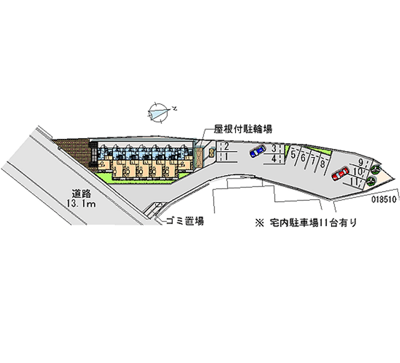 レオパレスＡＴＬＡＳ 月極駐車場