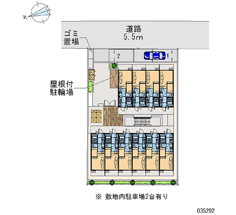 35292月租停車場