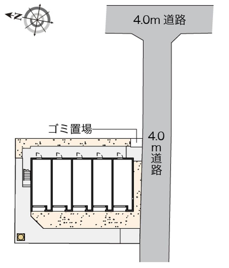 レオネクストヴァンベール旭ケ丘 配置図