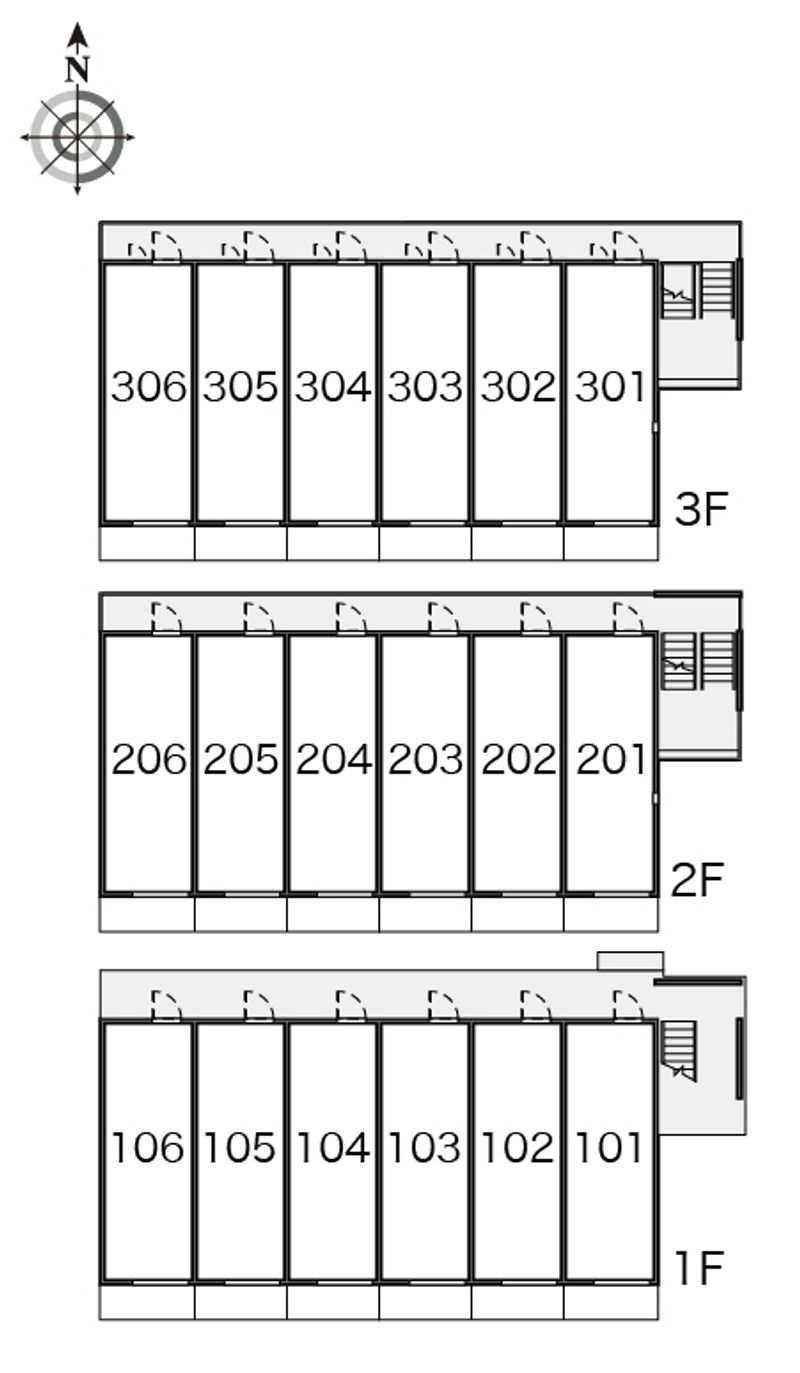 レオネクストライフワン長筬 間取配置図