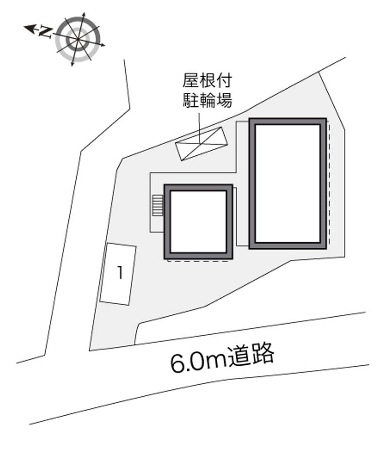 レオパレスＭＩＹＡＢＩ 配置図