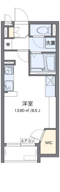 レオネクストアミーゴ 間取り図