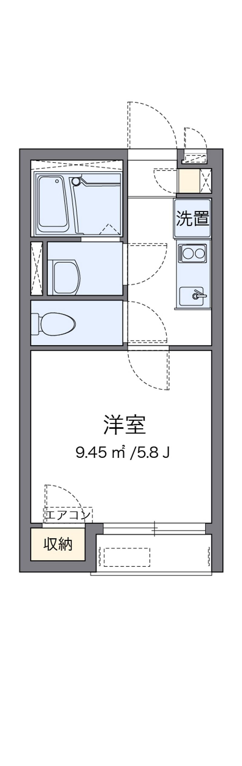 レオネクスト中田町 間取図