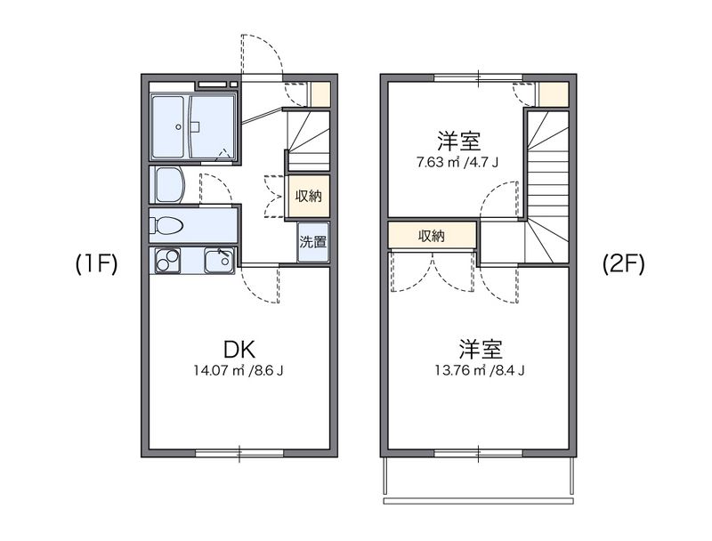 レオパレスセゴビア 間取図