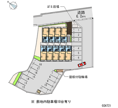 34721 Monthly parking lot