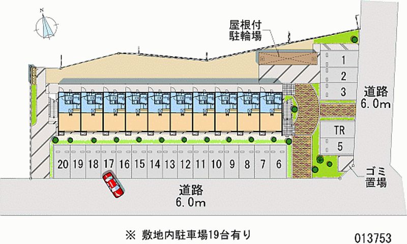 13753月租停车场