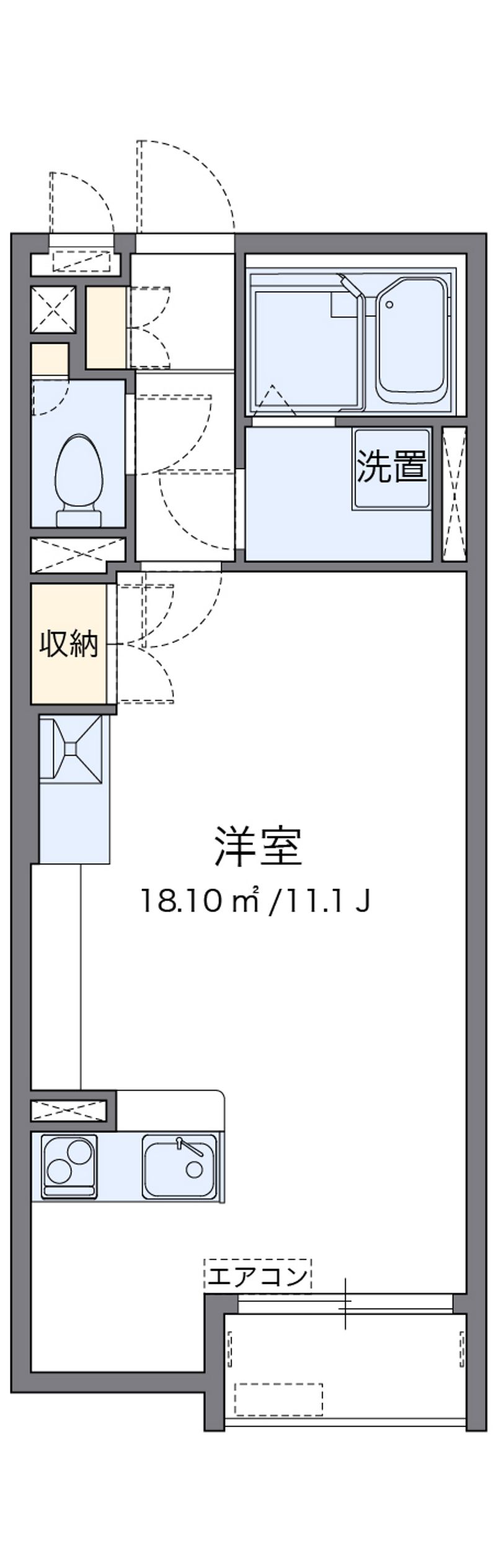ミランダフローラ白川 間取図