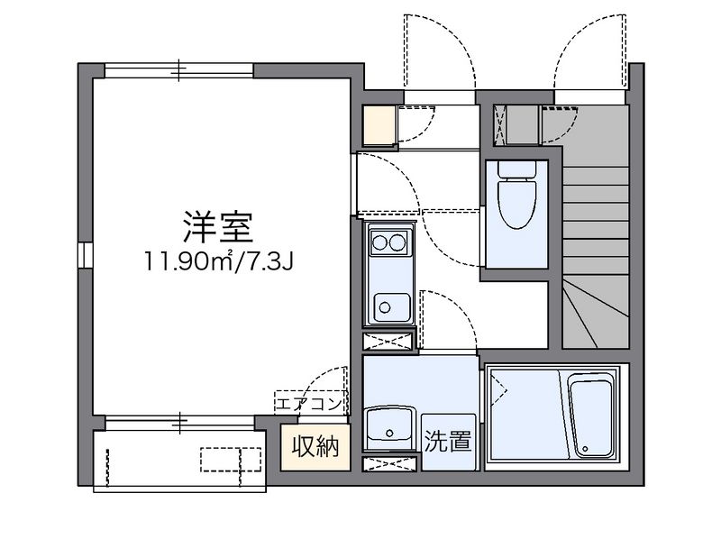 レオネクストアロハステイツ 間取り