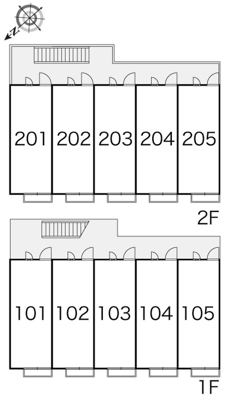 レオパレスＡＣＴ 間取配置図