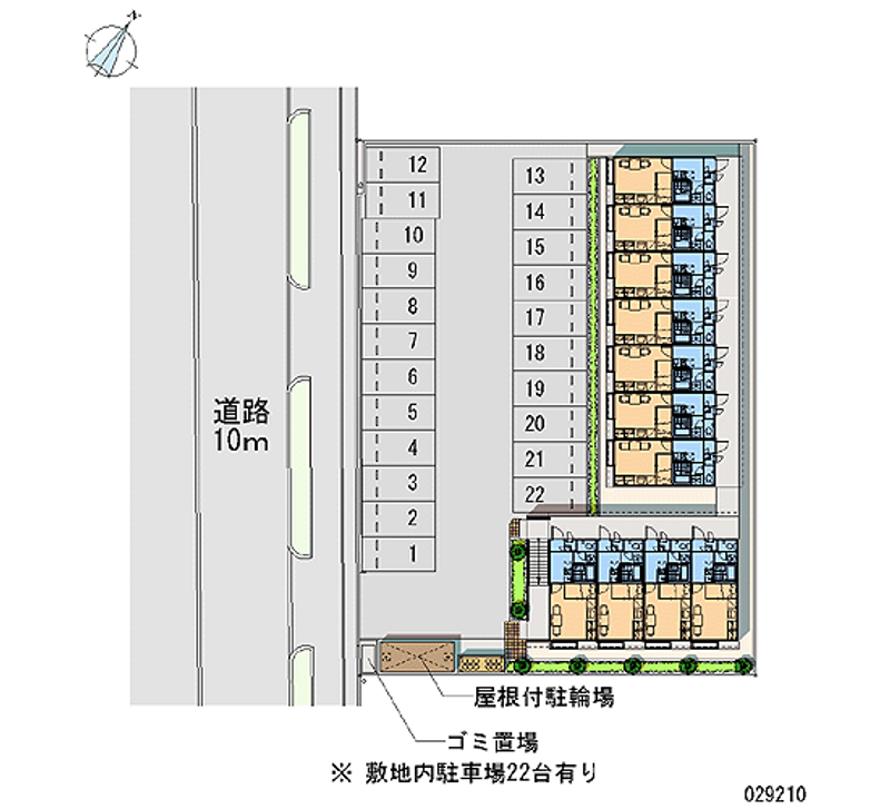 29210 Monthly parking lot