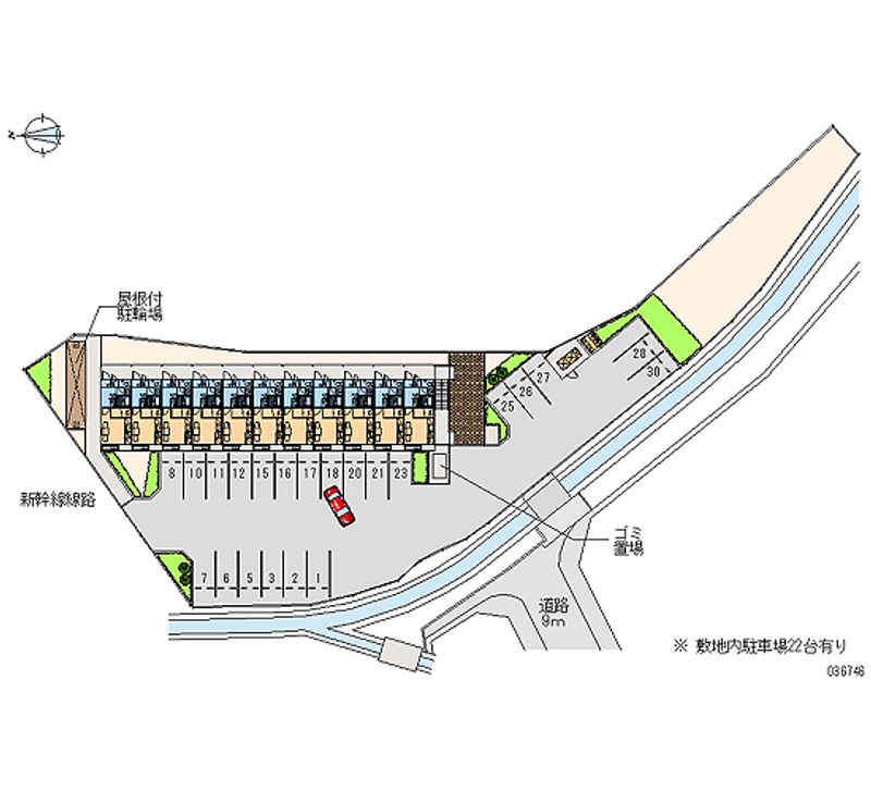 36746月租停車場