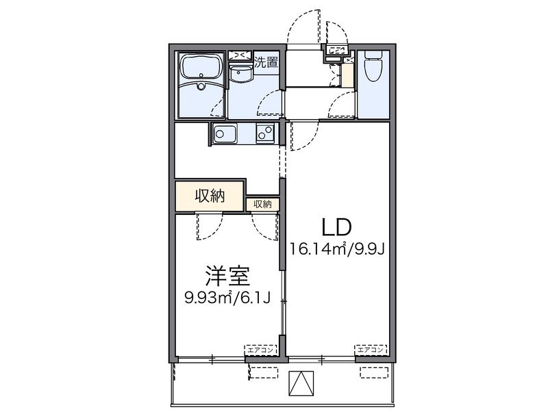 レオネクストすずらん荘 間取図