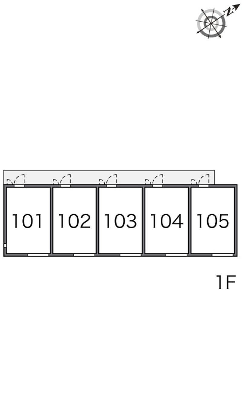レオネクストＲｉｎＲｉｎＲｉｎ 間取り配置図