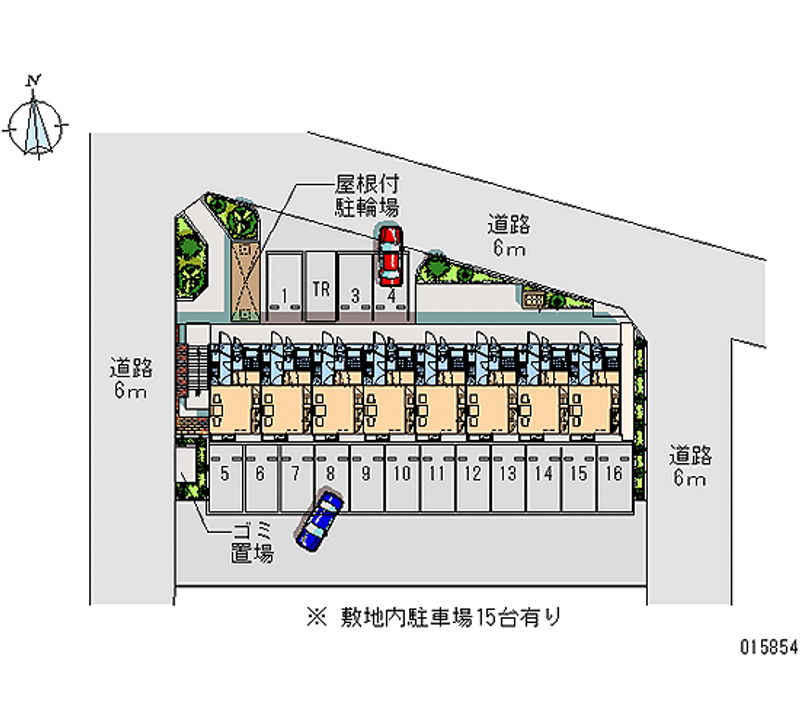 15854月租停车场