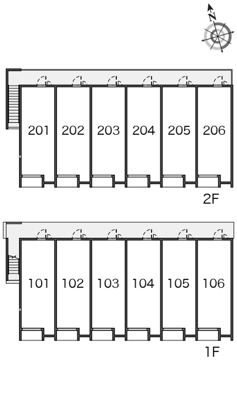 レオネクストアステール 間取り配置図