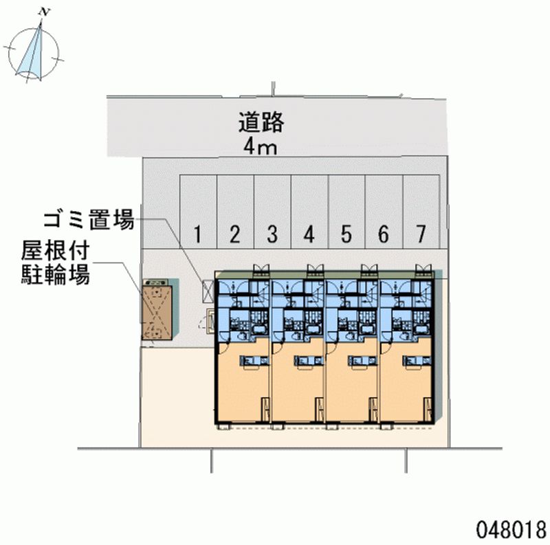 レオネクストプロスペリティ 月極駐車場