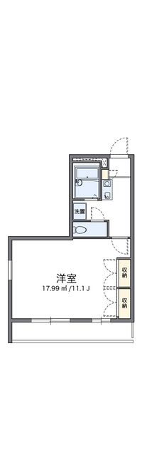 レオパレスＬｉｇｈｔｌｉｆｅⅠ 間取り図