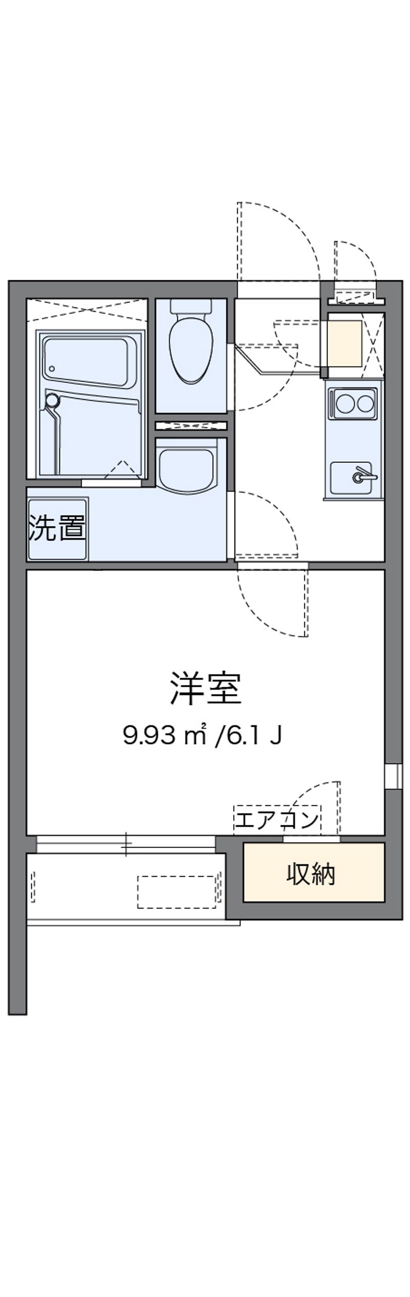 レオネクストパレス湘南菱沼Ⅱ 間取図