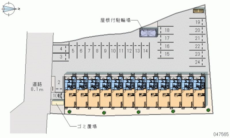 47565月租停车场