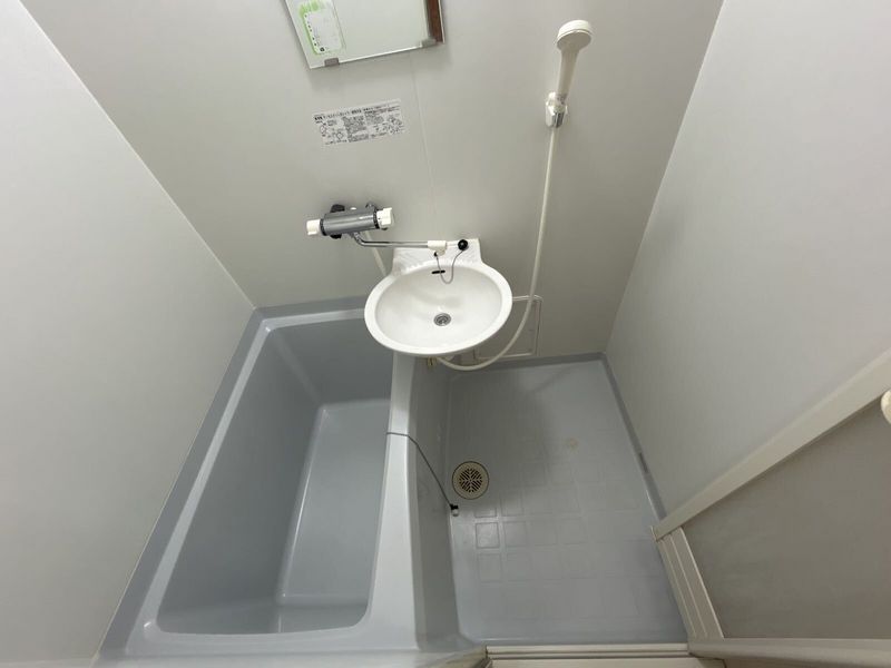 レオパレスしもやまざき 風呂