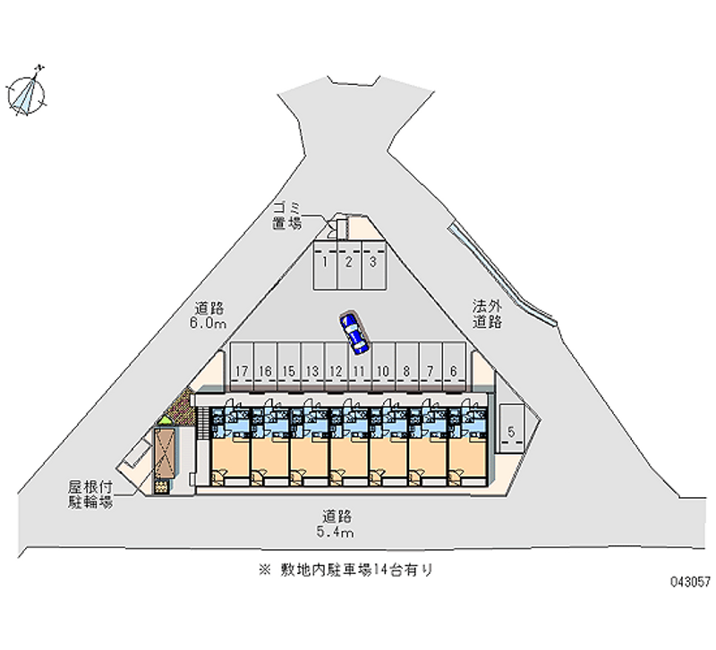 43057月租停车场