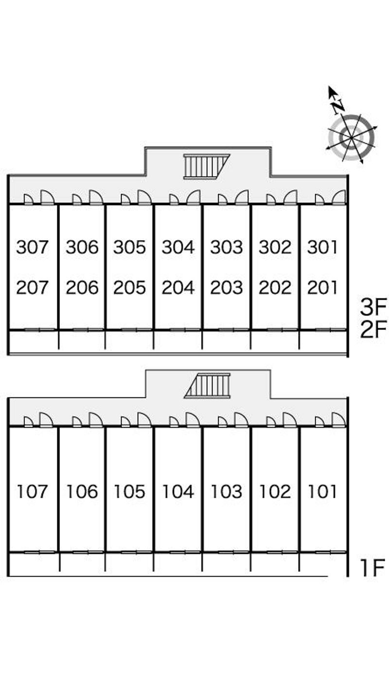 レオパレスおかえりなさい 間取り配置図