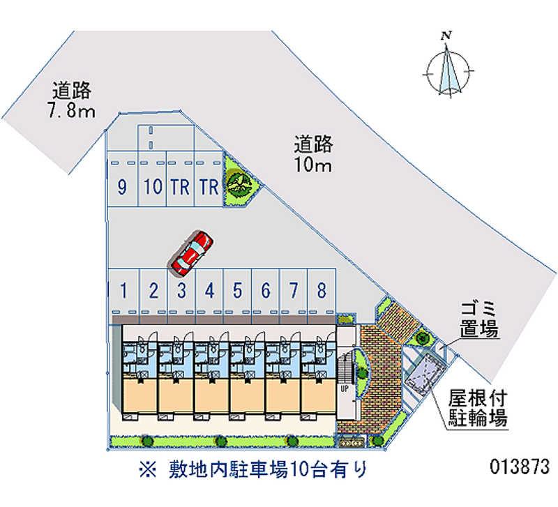 13873月租停車場