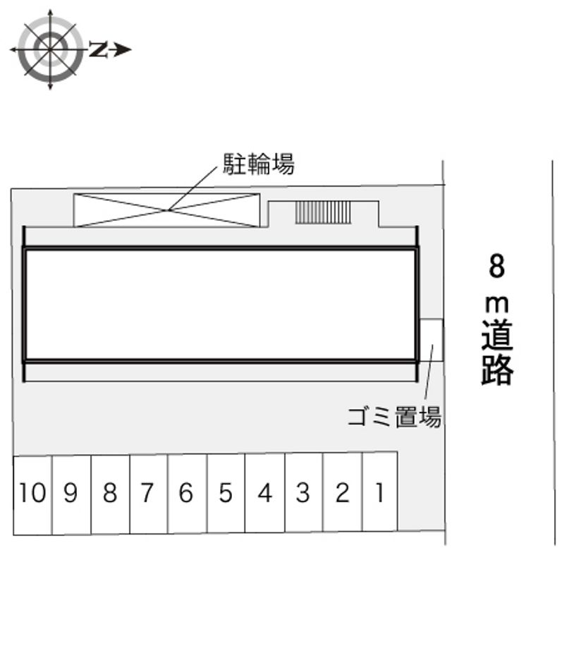 レオパレス島上 配置図