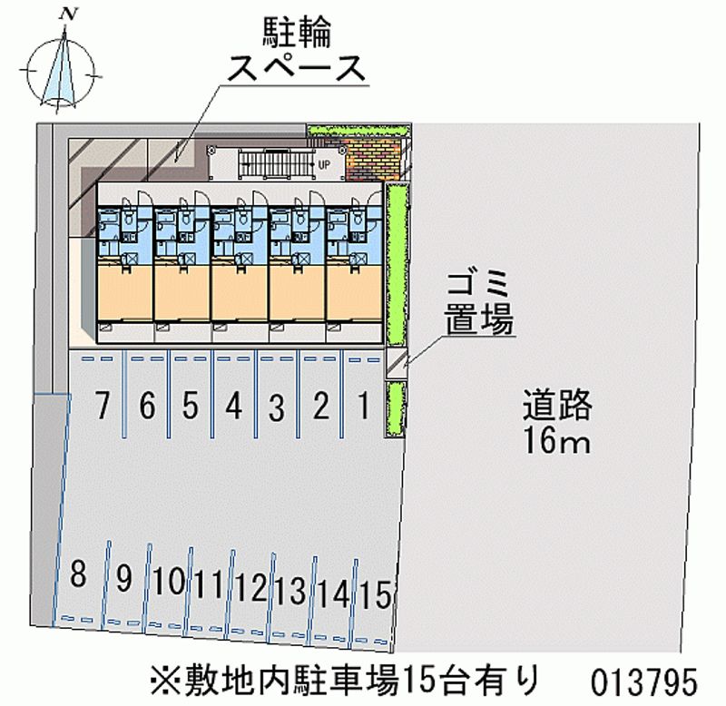 13795 Monthly parking lot