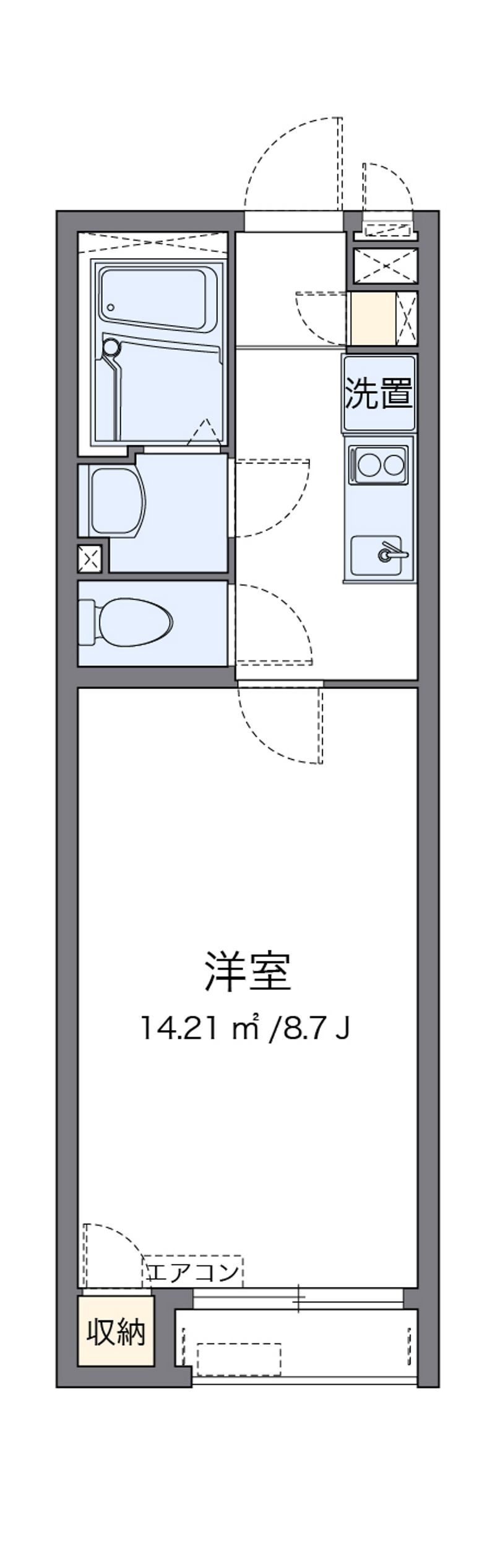クレイノアヴァンセ座間 間取図